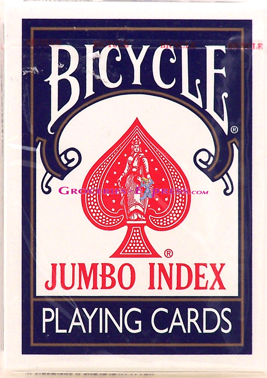 Bicycle  jumbo index playing cards Full-Size Picture